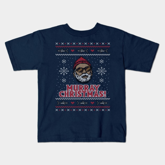 Murray Christmas Kids T-Shirt by bad_nobe